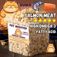 SUMO Pet Booster Salmon Gemuk Kucing Freeze Dried Pet Snacks for Cat Food Snack Makanan untuk Kucing