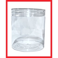 Premium Crystal Balang Plastik Balang Kuih Balang Biskut Plastic Bottle Botol plastik [650ML] Carmen