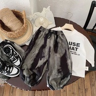 70-160cm【Ready Stock】Seluar Panjang Kanak-Kanak | Gaya Labu Longgar & Anti Nyamuk | Panjang 3/4 Ring