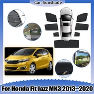 Sun Visor For Honda Fit Jazz MK3 2013-2020 Heat Insulation Side Window Cover UV Protection Privacy S