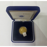 Malaysia 1989 5 Ringgit 15th Anniversary of South East Asia SEA Games Proof Coin (w/COA)