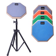 Asanasi27cm Drum Stand Drum Practice Dumb Drum Set Beginner Starter Dumb Drum Mat Percussion Board S