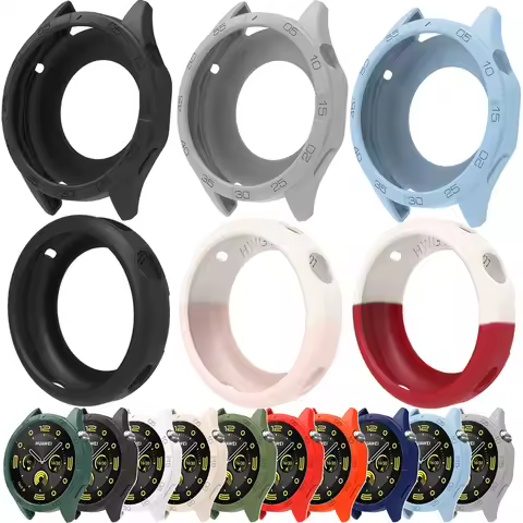 Silicone Protective Cover Case For Huawei Watch GT4 GT5 GT6 46mm High-Quality Frame Case For Huawei 