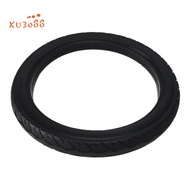 16 Inch 16 x 1.75 Bicycle Solid Tires Bicycle Bike Tires 16 x 1.75 Black Rubber Non-Slip Tires Cycling Tyre