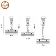 Card Holder Display Price Tag Stand/Acrylic Sign Price Card Holder/ Temapt Label Harga Makanan atau 