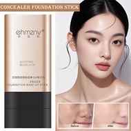 2-in-1 Concealer Foundation Stick, Hydrating & Waterproof Full Coverage Makeup, Sweat-proof & M9b6