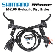 Hydrolic Brake For Bike SHIMANO DEORE BR M6100 brake J02A G03S J04C hydraulic disc brake kit front