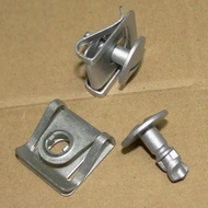 For Audi A4 A6L A8 S8 A8L A2 RS6 Front Fender Engine Lower Guard Plate Clip Chassis Self-locking Scr