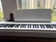 Yamaha p225 digital piano with x stand and pedal and bag
