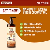 Nanovet® Pet Extra Virgin Coconut Oil For Cat and Dog (100ml)