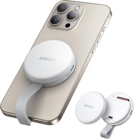 อะแดปเตอร์ USB-C Anker MagGo การ์ดรีดเดอร์ SD สำหรับ iPhone 16ซีรีส์เครื่องอ่านการ์ดความจำแม่เหล็กแบ
