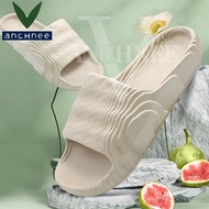 VANCHNEE Men's Platform Slippers Women's Non-Slip Slop Slippers Men's Slides Flat Slippers Home Slid