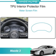 Mazda 3 BP 2019-2027 Transparent TPU Interior Protector Film Scratch Resistant Protective Film VACC 