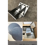 304 stainless steel tray rectangular 430 plate water and oil receiving tray extra thick