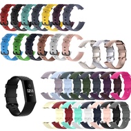 Silicone Strap Soft Sport Band For Fitbit Charge 3 4 SE