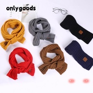ONLYY Neck Warmer Fashion Thick Outdoor Knitted Scarf