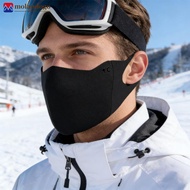 MOLANDOGO Autumn Winter Warm Traceless Mask Breathable Windproof Cold Proof Anti Pollen Face Veil Fo