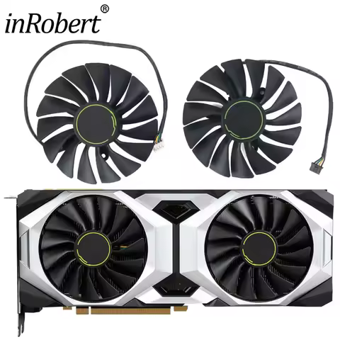 2Pcs/Lot 85mm PLA09215B12H 4Pin Video Card Cooler Fan For MSI RTX 2080 TI Ventus Graphics Card Cooli