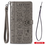 Ốp Lưng Điện Thoại Da Mô Phỏng Họa Tiết Mèo Chó Hoạt Hình Cho Xiaomi Redmi A1/A2/A3 C50/C51/C61 Phụ