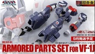 全新 日版 魂限定 Macross DX 超合金 Armored Parts Set for VF-1J 超時空要塞 啡盒未開 VF 1J (元朗西鐵/大埔中心 交收)