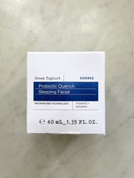 KORRES 乳酪益菌修護滋養晚霜 Korres Sleeping facial 40ml
