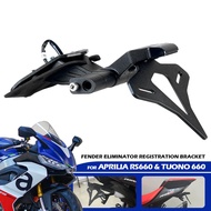 Motorcycle Rear Tail Tidy Number License Plate Holder For Aprilia RS660 Tuono 660 2021-2024 RS457 St