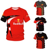 2026 T-shirt For Men Motorsport F1 Red Color Bull Team Racing T-Shirt Short Sleeve Jerseys Motorbike