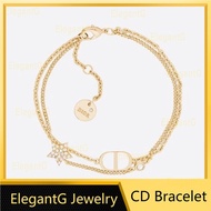 CD Bracelet Star Double Chain Bracelet 15CM + 5cm