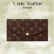 【100% original】LV Louis Vuitton Sarah Dompet wanita /dompet blok