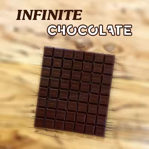 Infinite Chocolate Magic Tricks Professional Close Up Magia Props The Never-Ending Chocolate Bar Ill