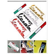 Emblem 3D Sticker/ Vespa Primavera LX S125/150 New Sprint Gts UWINFLY T3 and BF goodrich V7