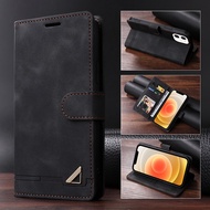 New Brand Casing for Samsung S8 S8 Plus S9 S9 Plus S10 S10 Plus S20 S20 Plus S20 Ultra S20FE Luxury Business Retro Flip Card Bag  Wallet Cover