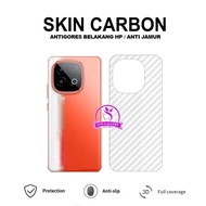 Iqoo Z10 Lite Iqoo Neo 10 Iqoo Z10 Iqoo Z10X Skin Carbon Transparent Garskin Anti-Scratch Back Iqoo 