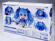 限定 GSC Nendoroid 黏土人 701 初音 未來 Hatsune Miku -Snow Miku 雪初音 2017 Twinkle Snow Ver 雪未來