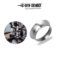 MHW-3BOMBER Espresso Coffee Dosing Funnel Compatible 58mm Portafilter Stainless Steel Coffee Dosing 
