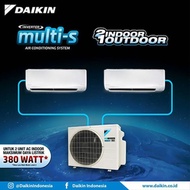 AC DAIKIN MULTI S 1/2 PK + 1/2 PK INVERTER LOW WATT 15RVM4 RVM4