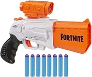 Nerf Fortnite SR Blaster, 4-Dart Hammer Action, Includes Removable Scope and 8 Official Nerf Elite Darts, for Youth, Teens, Adults
