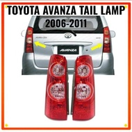 Toyota Avanza 2006 2008 2010 2011 Year Rear Tail Light Lamp Lampu Belakang