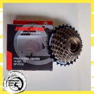 Pacific 7 Speed Bicycle Freewheel Sprocket