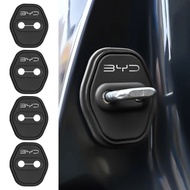 4PCS Silicone Car Door Lock Cover Protect Sticker for BYD Atto 3 Yuan F3 E6 F0 G3 I3 Plus Ea1 Song M