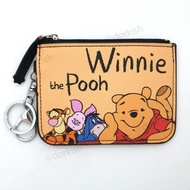 Disney Winnie the Pooh Poohbear Tigger Eeyore Piglet Ezlink Card Pass Holder Coin Purse Key Ring