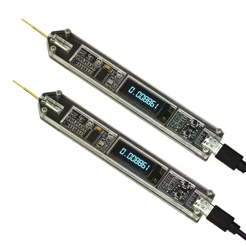 [NEW!A08R】 Pen Type Frequency Meter 200Hz To 100Mhz OLED Display Frequency Counter Detector For Elec