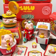 [Genuine]  TOYZERPO+ LuLu The Piggy Burgers Series Set 4 New Sealed Figure Doll Ornament Gift