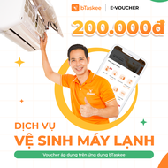 [bTaskee] eVoucher trị giá 200.000đ áp dụng cho dịch vụ Vệ sinh máy lạnh