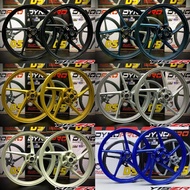 DYNOPRO D5 SPORT RIM D5 CUSTOM SPORT RIM Y15ZR Y16ZR RS150 RSX150 LC135 LCV8 BRIGHT BLACK