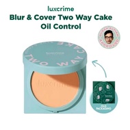 [TWC OIL CONTROL] LUXCRIME Blur & Cover Oil Control Two Way Cake