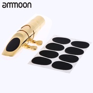 [ammoon]8PCS Mouthpiece Patches Pads Cushions 0.3mm for Alto Tenor Sax Saxophone