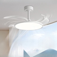 36 Inch/42 Inch Invisible Ceiling Fan Lamp Living Room Bedroom Integrated Electric Fan Light 3-color