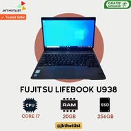 Fujitsu LIFEBOOK U938 CORE I7 8th GEN LAPTOP RAM 20GB SSD 256GB SUPER SLIM BONUS WINDOWS 11 PRO - Selling The Cheapest LAPTOP Guaranteed