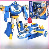 Super Wings Dinosaur Adventure Base Transforming Bus Toy Set เซ็ตของเล่นรถบัสเปลี่ยนรูปขนาดใหญ่ใหม่ 